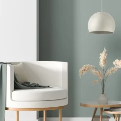Lampa wisząca ZOE S beżowa 1xE27