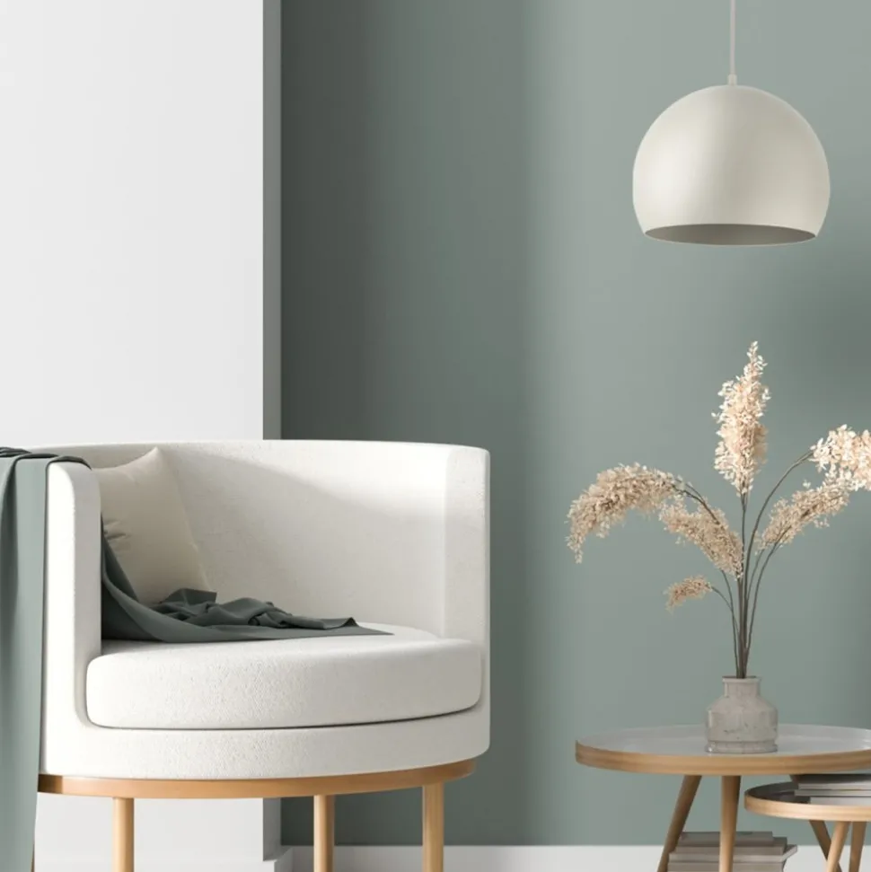 Lampa wisząca ZOE S beżowa 1xE27