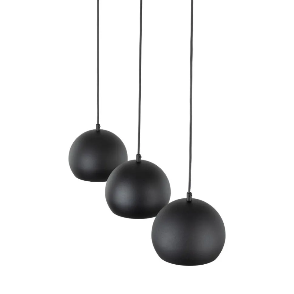 Lampa wisząca ZOE S czarna 3xE27