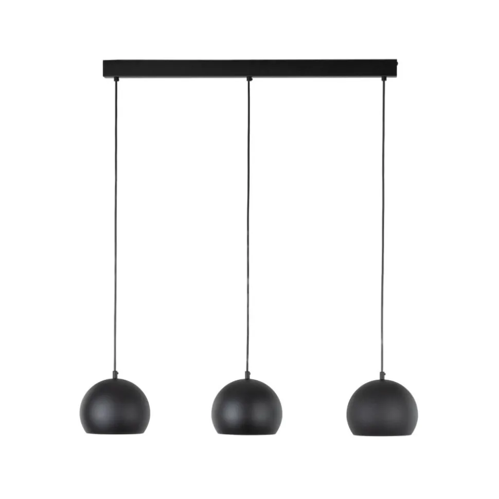 Lampa wisząca ZOE S czarna 3xE27