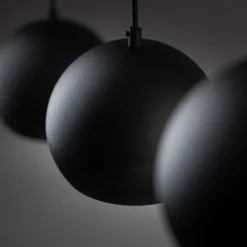 Lampa wisząca ZOE S czarna 3xE27