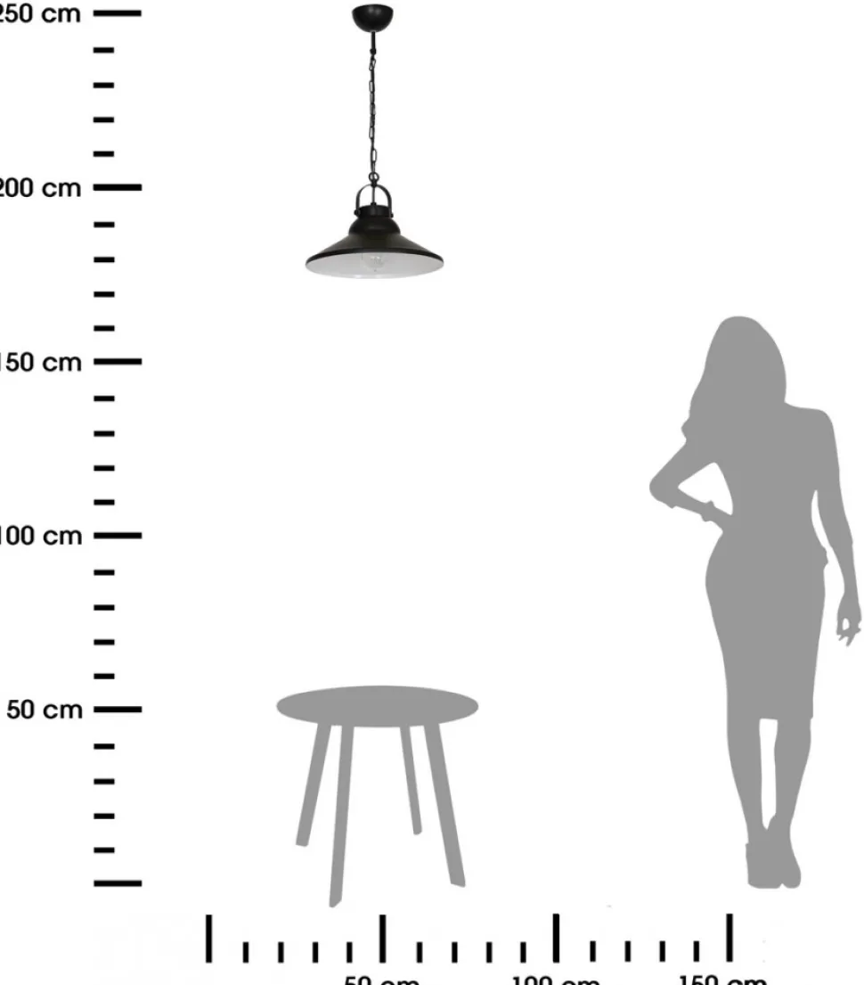 Lampa żyrandol industrialna IRON LOFT
