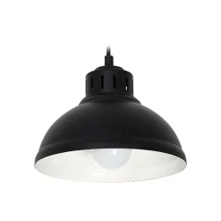 Lampa żyrandol industrialna Sven czarna
