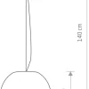 Lampa zewnętrzna CUMULUS S wisząca
