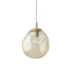 Lampa beżowa LAVA M sabia beżowa 1xE27 * TK Lighting New