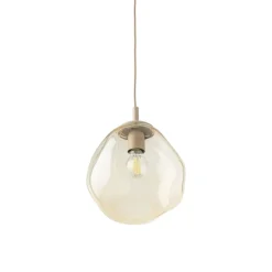Lampa beżowa LAVA M sabia beżowa 1xE27 * TK Lighting New