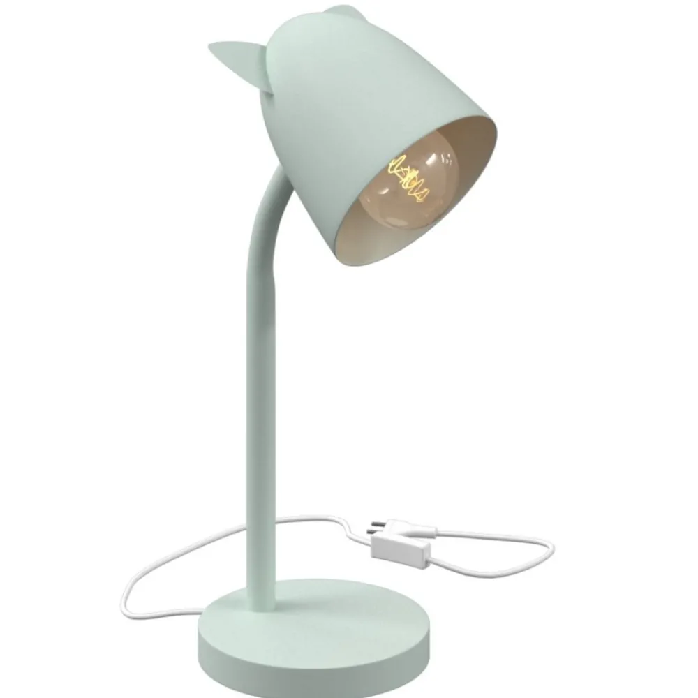 Lampa biurkowa dla dzieci 31 cm zielona * Atmosphera Outlet