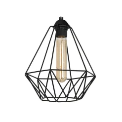 Lampa druciak kinkiet czarny x3 LOFT * Luminex Outlet