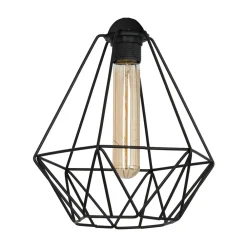 Lampa druciak kinkiet czarny 38 cm LOFT * Luminex Clearance