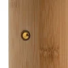 Lampa Led z bambusową podstawą 3 barwy świetlne 21 cm * HowHomely Hot