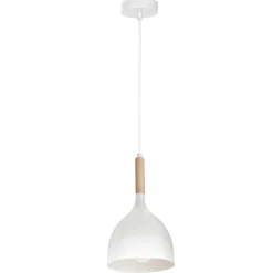 Lampa Noak Wood wisząca industrialna * Luminex