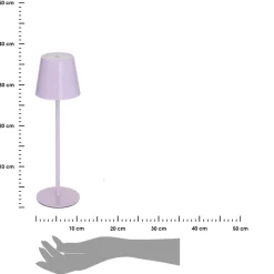 Lampa ogrodowa 36 cm Cody fiolet * Atmosphera New
