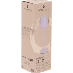 Lampa ogrodowa 36 cm Cody fiolet * Atmosphera New