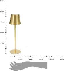 Lampa ogrodowa 36 cm Cody złota * Atmosphera New