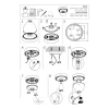 Lampa Ogrodowa NOOK Czarny 1xE27 IP44 * Nowodvorski