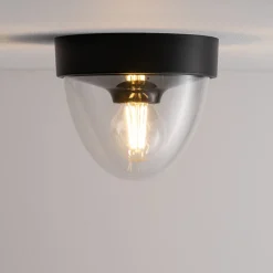 Lampa Ogrodowa NOOK Czarny 1xE27 IP44 * Nowodvorski