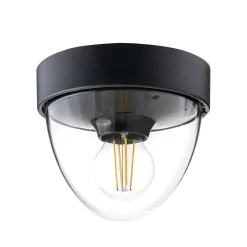 Lampa Ogrodowa NOOK Czarny 1xE27 IP44 * Nowodvorski