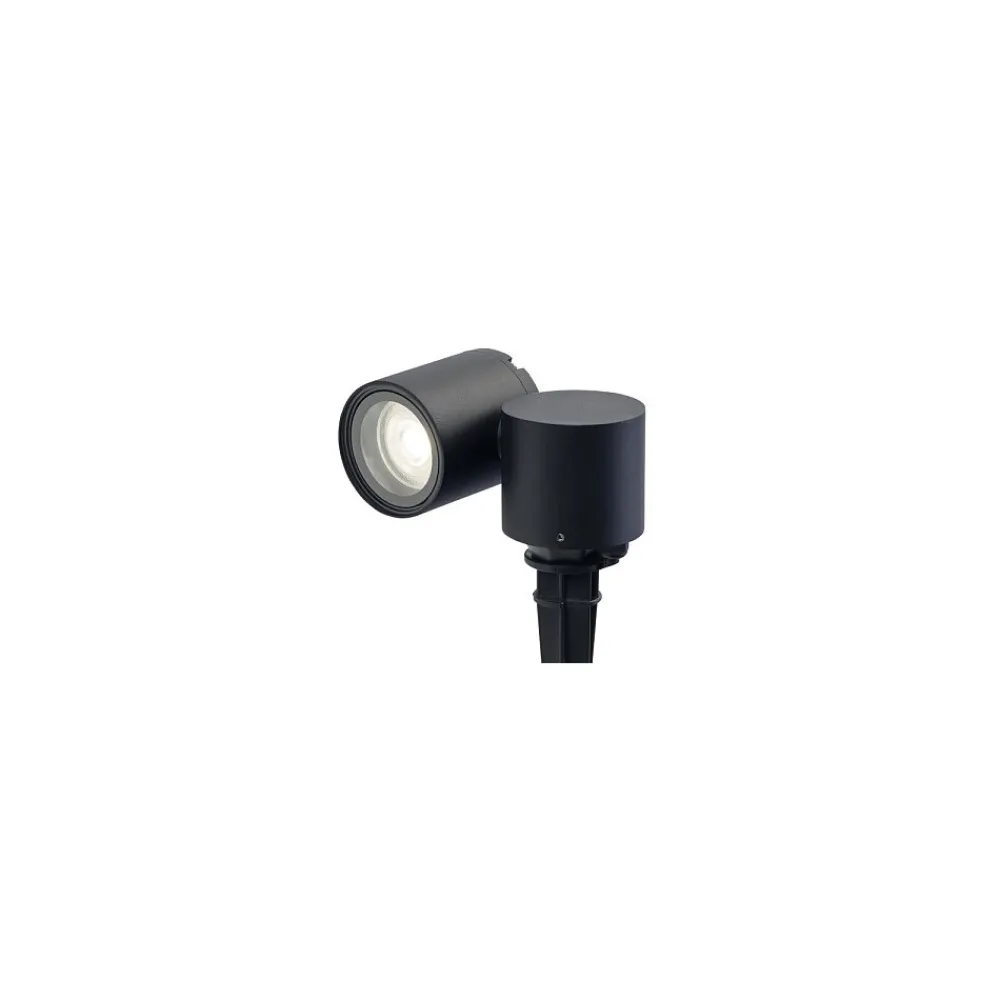 Lampa Ogrodowa TUBINGS M Czarny 1xGU10 IP54 29cm * Nowodvorski Online