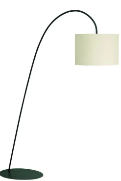 Lampa Podłogowa ALICE Czarny Beżowy Abażur 1xE27 205cm * Nowodvorski Clearance