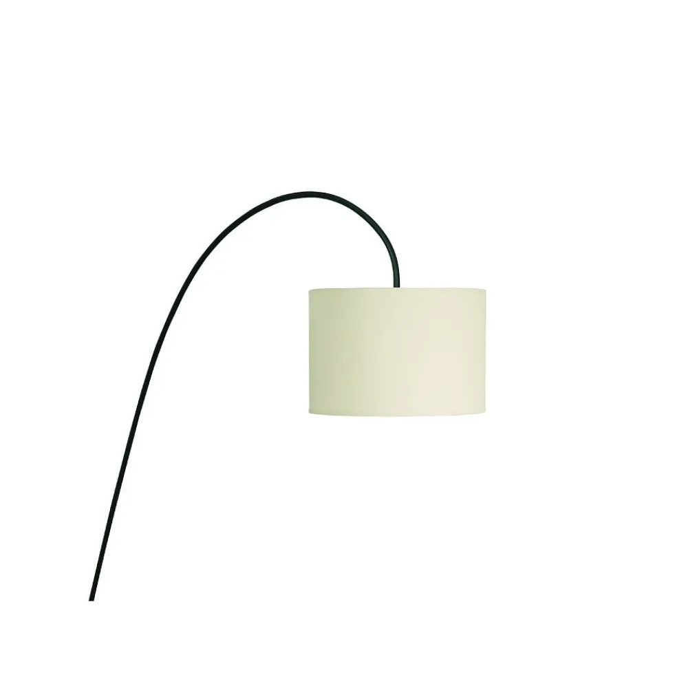 Lampa Podłogowa ALICE Czarny Beżowy Abażur 1xE27 205cm * Nowodvorski Clearance
