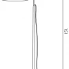 Lampa Podłogowa ARDEN Zielony Złoty Abażur 1xE27 151cm * Luminex New
