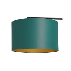 Lampa Podłogowa ARDEN Zielony Złoty Abażur 1xE27 151cm * Luminex New