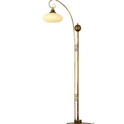 Lampa podłogowa BOLERO złoty patynowany 1xE27 * Jupiter