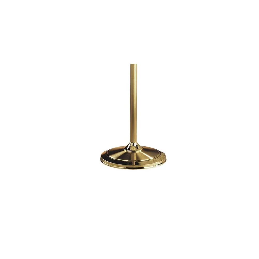 Lampa Podłogowa CLASSIC Złoty Beżowy Abażur 1xE27 155 cm * Jupiter New