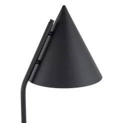 Lampa Podłogowa CONO Czarny Metalowy Klosz 1xE27 143cm * TK Lighting Best