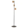 Lampa Podłogowa ESTERA Brązowy Szklane Klosze 3xG9 151cm * TK Lighting Best