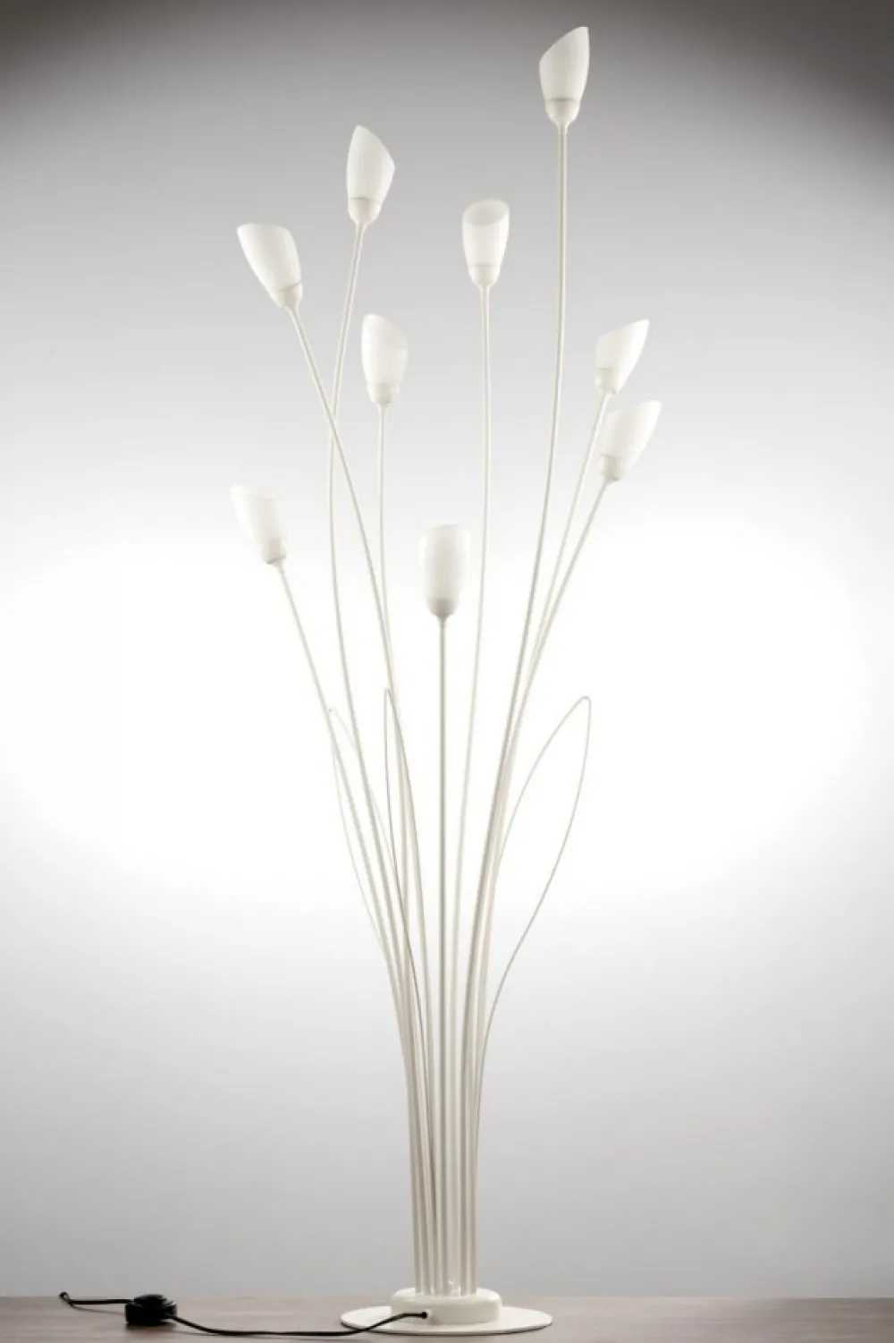 Lampa podłogowa GLORIOSA szara 9xG9 * Jupiter Hot
