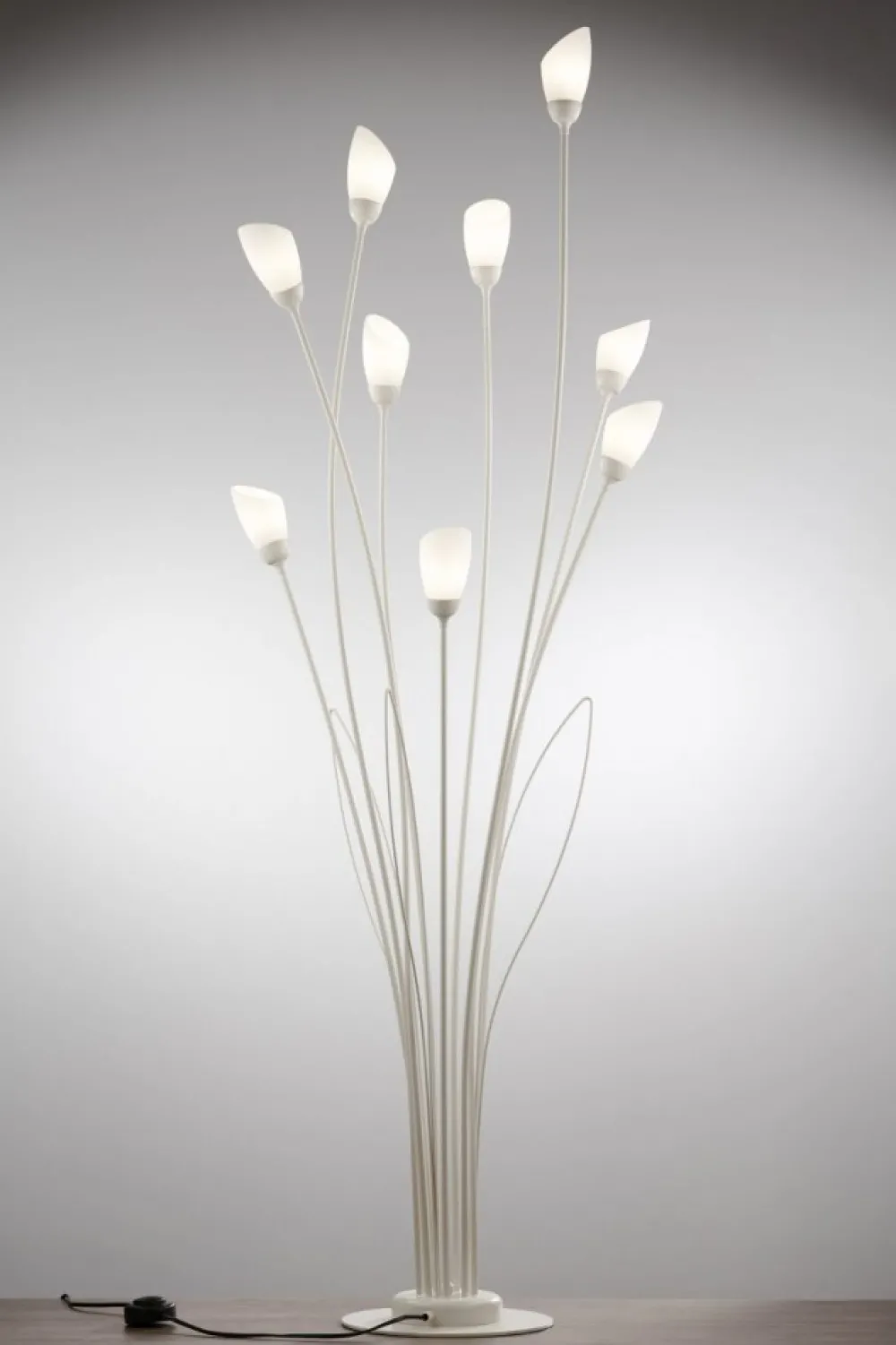 Lampa podłogowa GLORIOSA szara 9xG9 * Jupiter Hot
