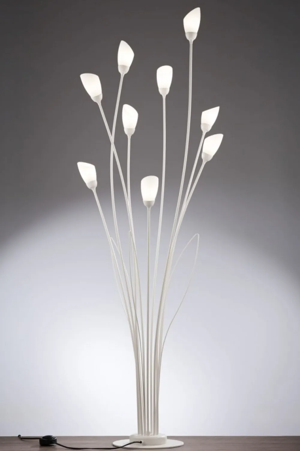 Lampa podłogowa GLORIOSA szara 9xG9 * Jupiter Hot