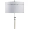 Lampa Podłogowa JULIA II Srebrny Szary Abażur 3xE27 166 cm * Jupiter
