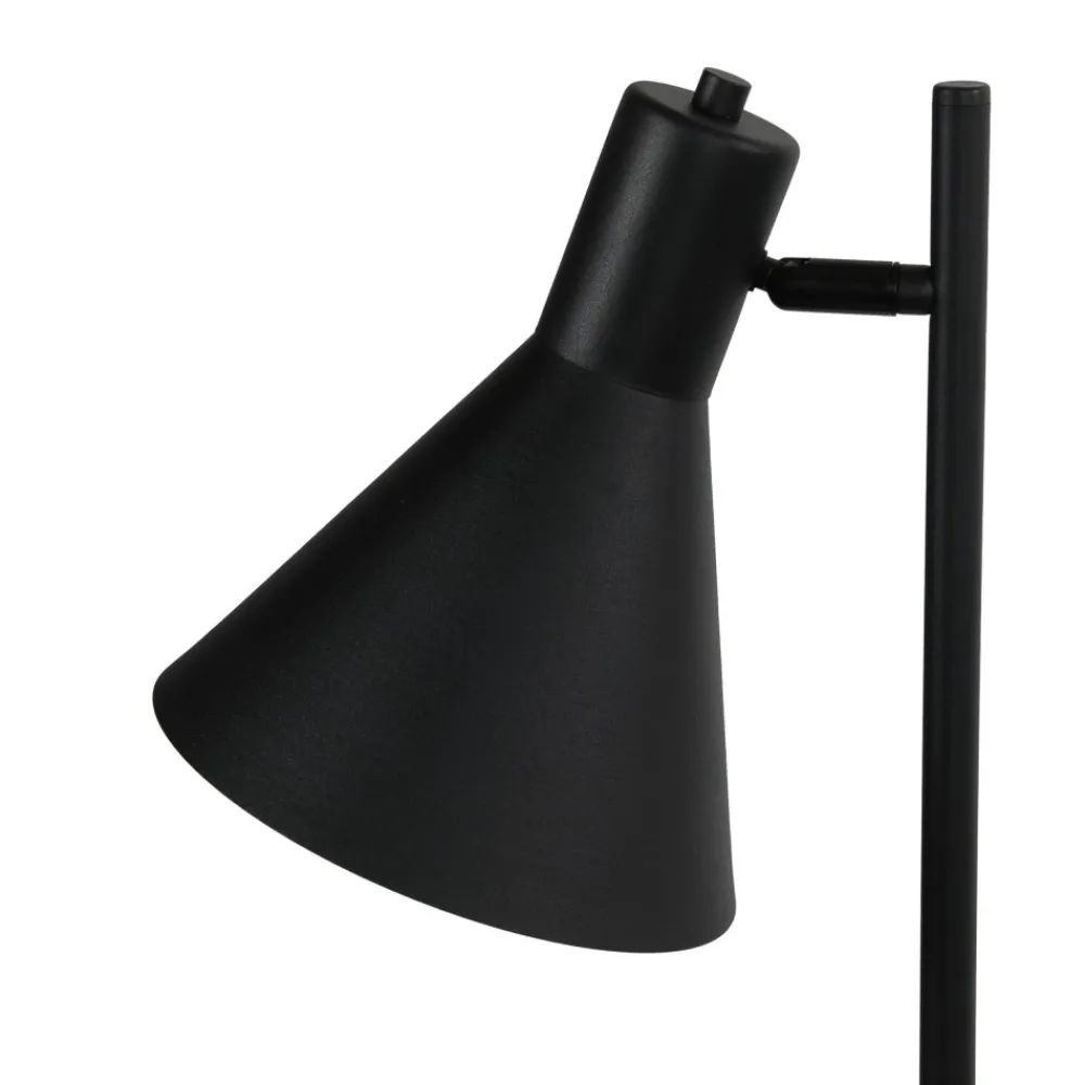 Lampa Podłogowa JUMP Czarny Półka 1xE27 * TK Lighting New