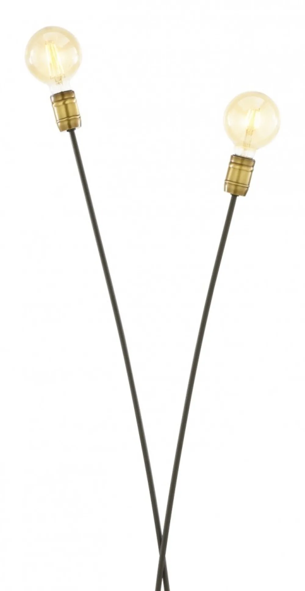 Lampa Podłogowa LUCE Czarny Patyna 2xE27 160 cm * Jupiter Best