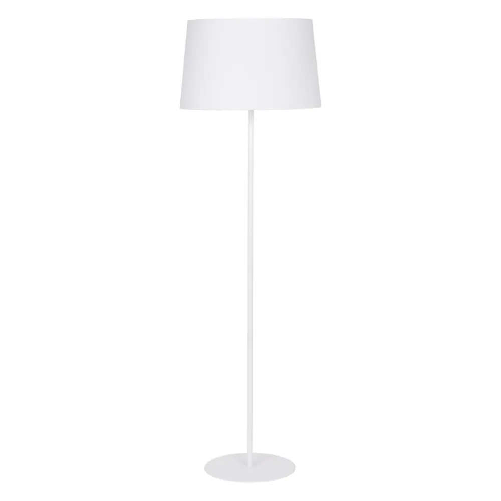 Lampa Podłogowa MAJA Biały Abażur 1xE27 148cm * TK Lighting Clearance