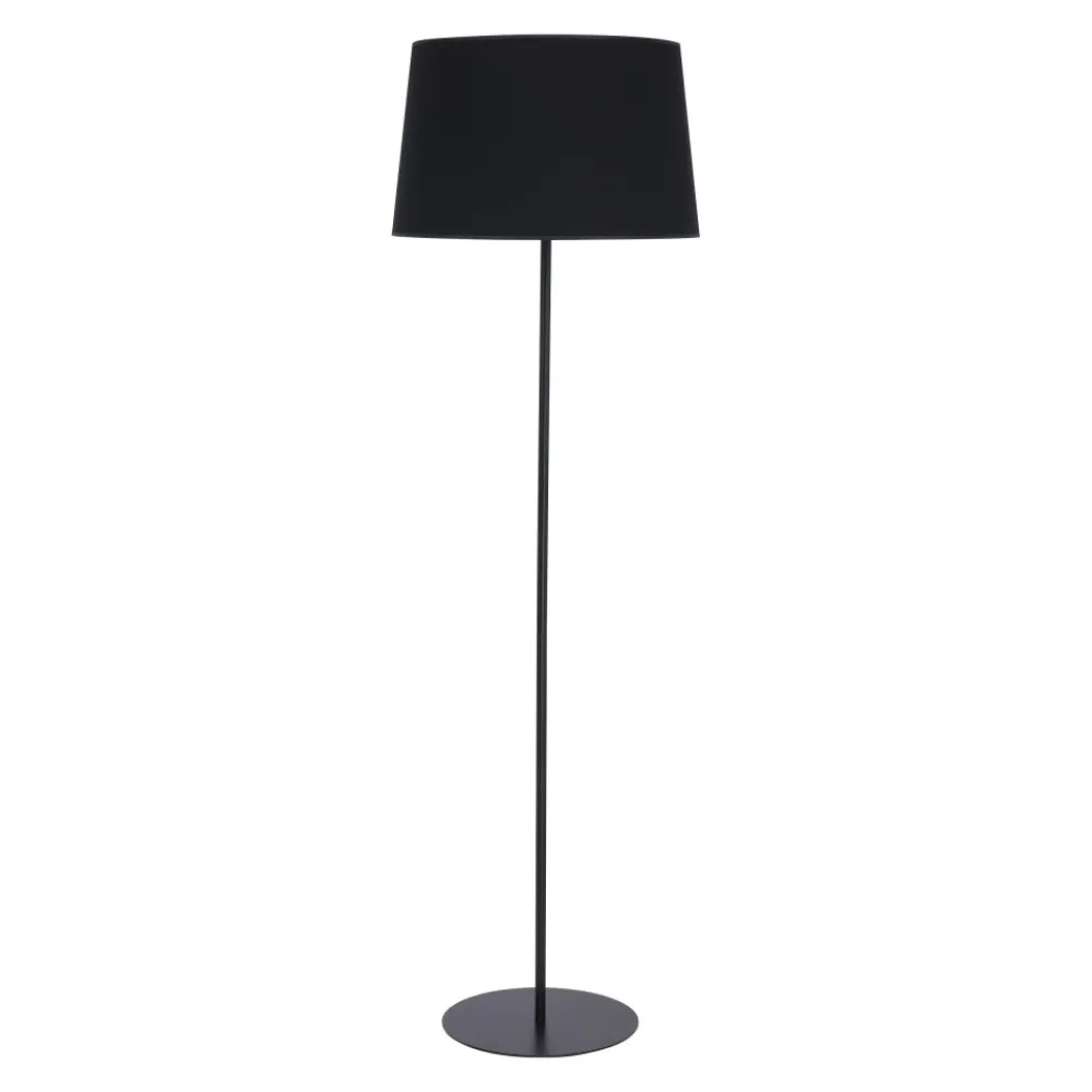 Lampa Podłogowa MAJA Czarny Abażur 1xE27 148cm * TK Lighting New