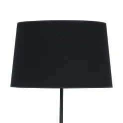 Lampa Podłogowa MAJA Czarny Abażur 1xE27 148cm * TK Lighting New
