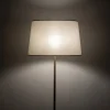 Lampa podłogowa MAJA sabia beżowa abażur ecru 1xE27 * TK Lighting Best