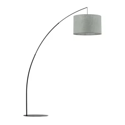 Lampa Podłogowa MOBY Czarny Zielony Abażur 1xE27 245cm * TK Lighting Online
