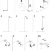 Lampa Podłogowa MONO Złoty Czarny 1xGU10 * Nowodvorski New