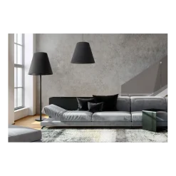 Lampa Podłogowa MOSS Czarny Abażur 1xE27 162cm * Nowodvorski Clearance