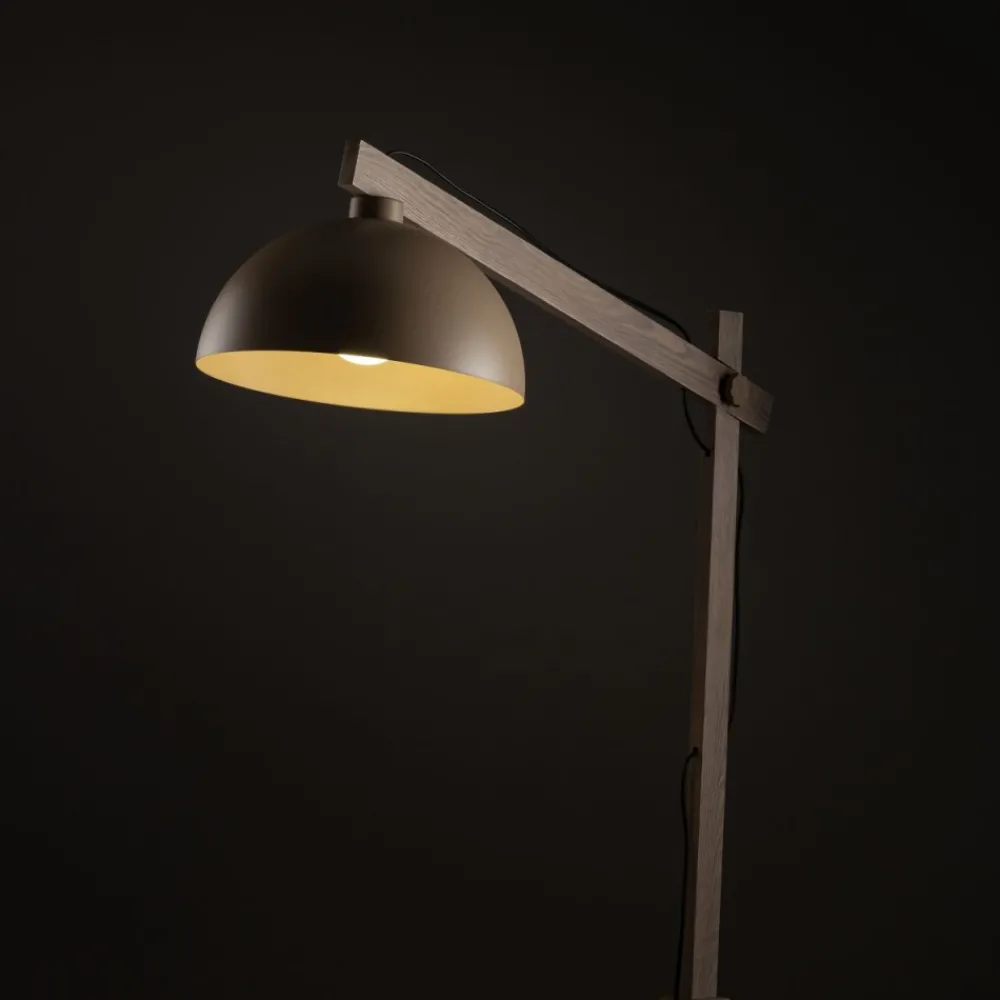 Lampa podłogowa OSLO sabia beżowa 1xE27 * TK Lighting New