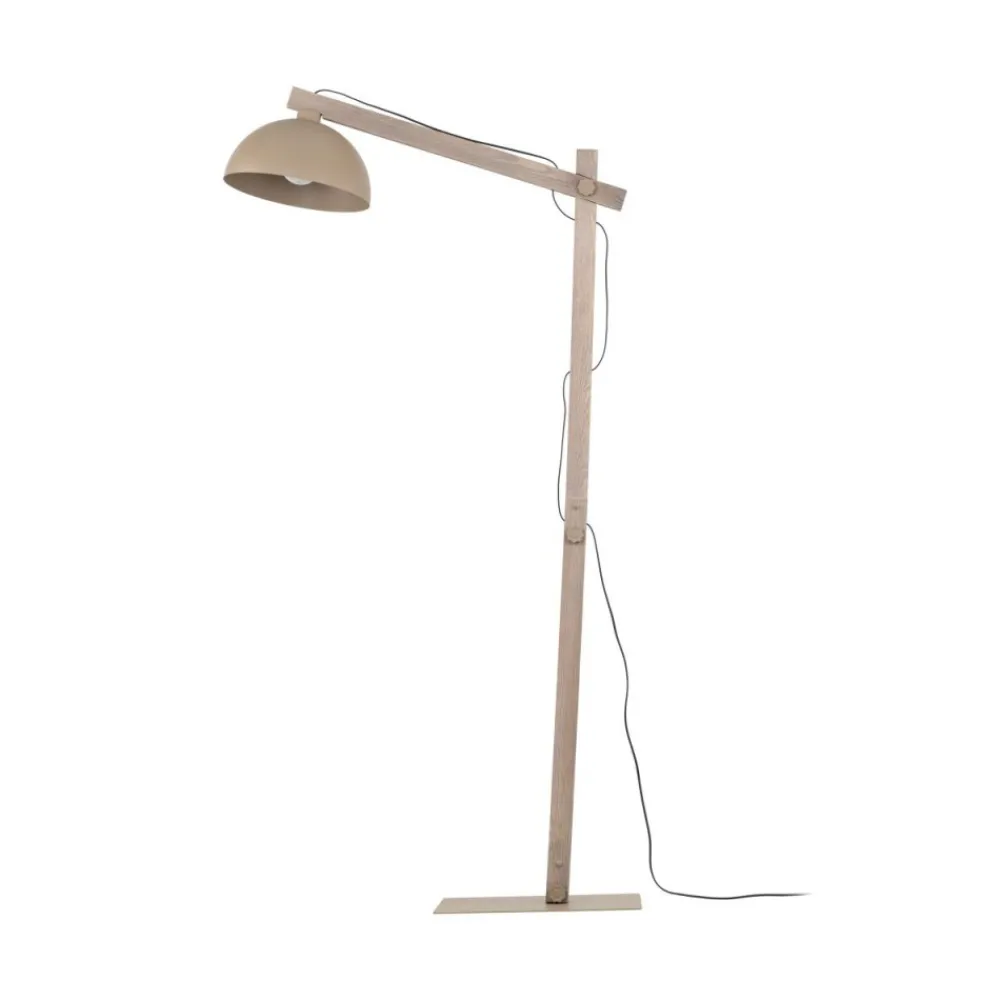 Lampa podłogowa OSLO sabia beżowa 1xE27 * TK Lighting New