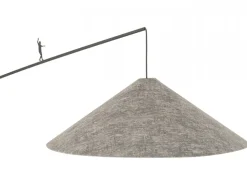 Lampa podłogowa POISE A szara 1xE27 * Nowodvorski Discount