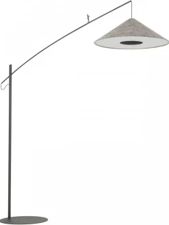 Lampa podłogowa POISE A szara 1xE27 * Nowodvorski Discount