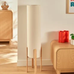 Lampa podłogowa Rafa beżowa 107cm * Atmosphera Outlet