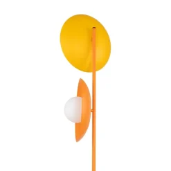 Lampa podłogowa SLATE MIX żółta pomarańczowa klosz biały 2xG9 * TK Lighting