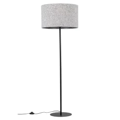 Lampa podłogowa VELLUM czarna abażur melanżowy 1xE27 * TK Lighting
